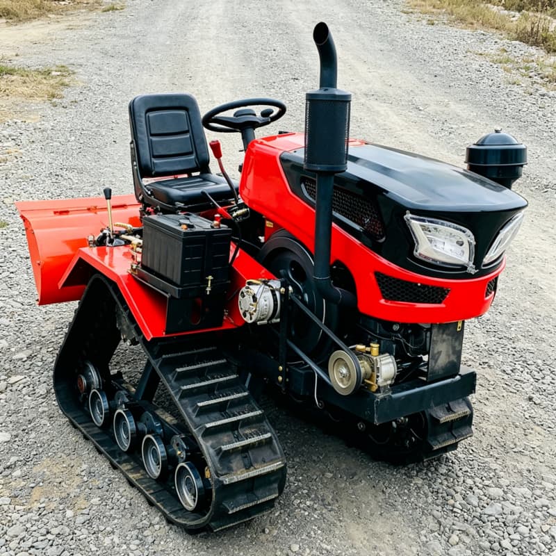 Farming Agriculture Equipment - 맞춤형 인기 미니 트랙형 로터리 트랙터,