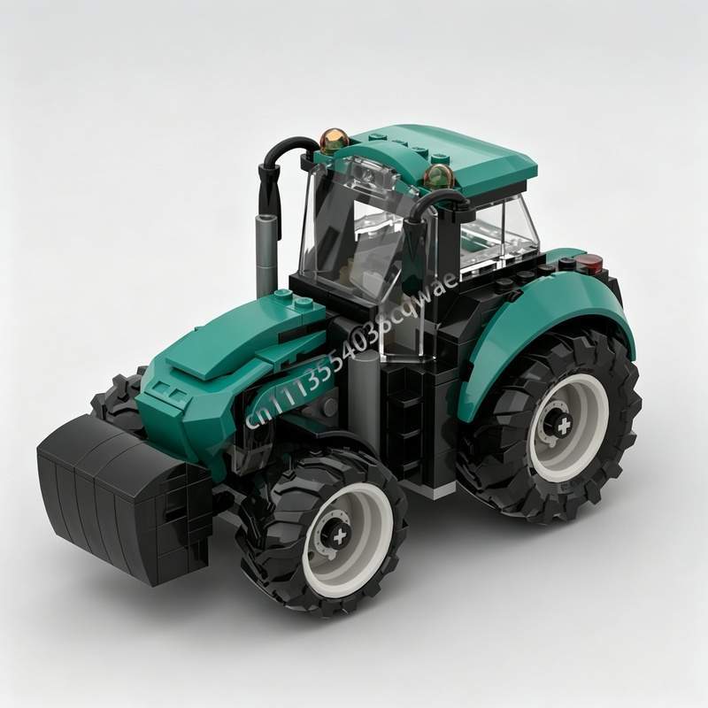 238PCS 트랙터 밸러스트 농업용 차량 MOC 빌딩  - Agriculture Farming Certificate 리뷰 및 가격