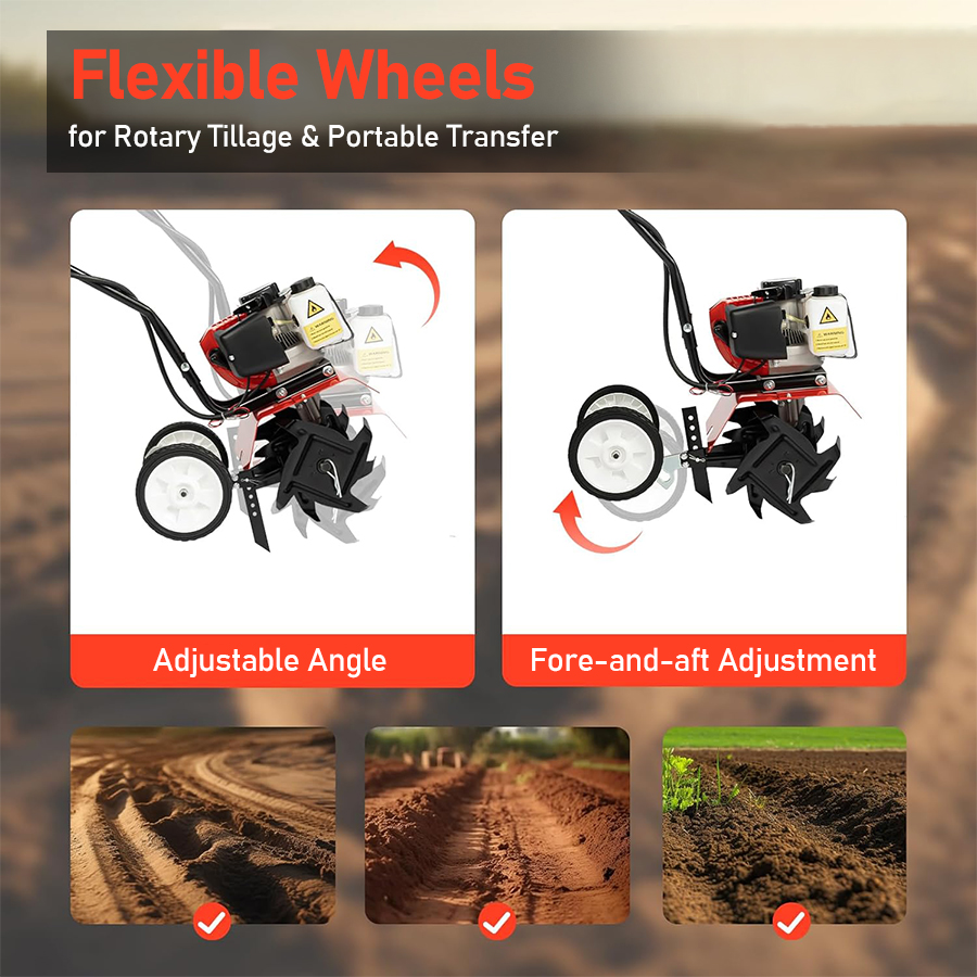 텅풀 휘발유 마이크로 경운기 미니 다기능 로터리 경운기 - Farming Agriculture Equipment 리뷰 및 가격