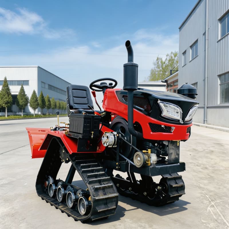 맞춤형 인기 미니 트랙형 로터리 트랙터, 농업용 경운기 - Farming Agriculture Equipment 리뷰 및 가격