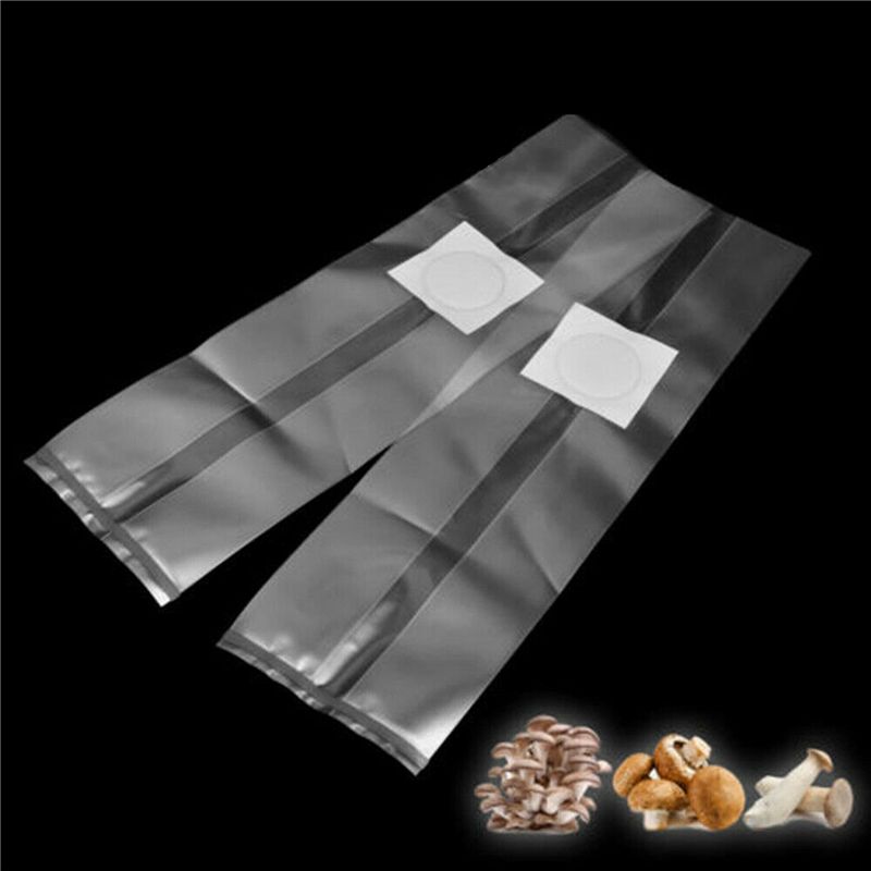 AT44-100개 PVC 버섯 종균 재배용 투명 백 고 - Mushroom Spawn Bag 리뷰 및 가격